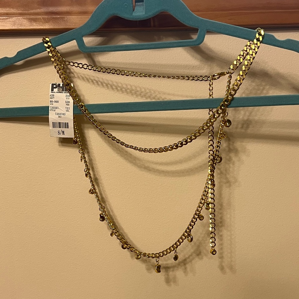 Gold Belly Dancer Style Belt